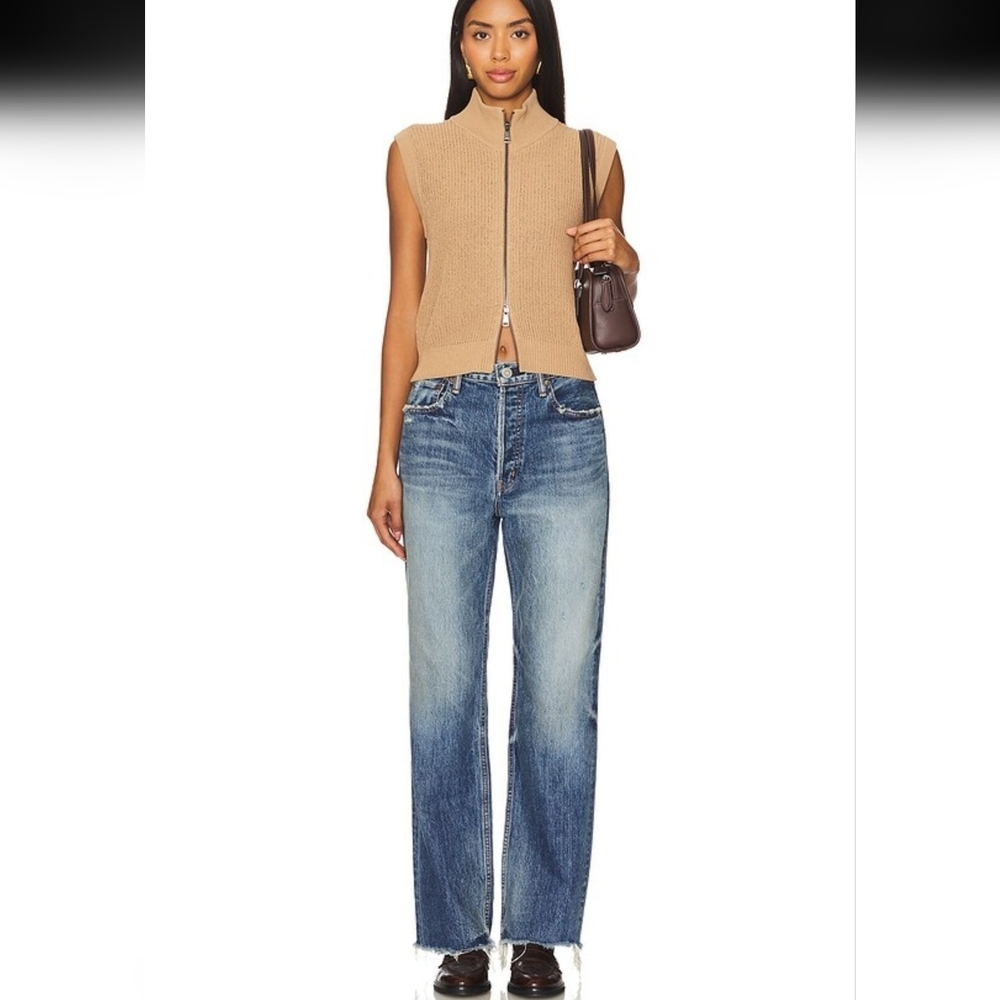 Moussy Ridgecrest Wide Straight in Blue Size 29